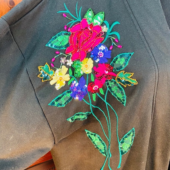 Vintage 1980’s Shell Kepler Lacy Afternoon Duster - Picture 9 of 10